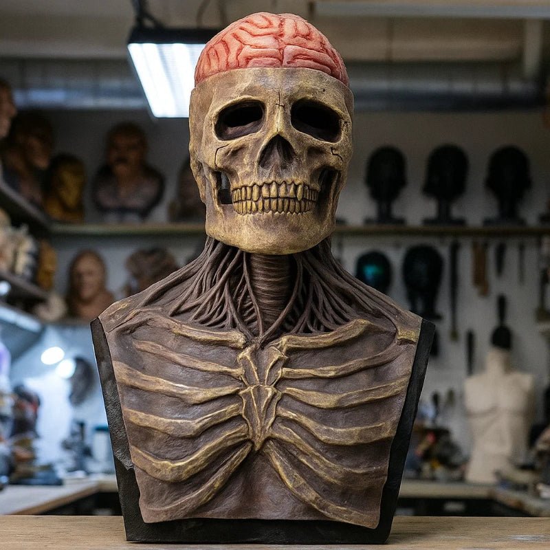 Miesten Luurankonaamio Hattu Halloween-Tyyli 1