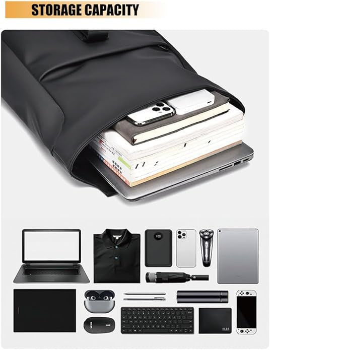 Miesten Matkareppu USB-latauksella 5