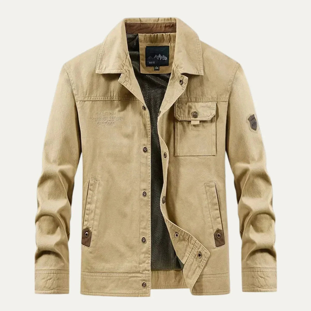 Miesten Monipuolinen Tavaratakki Vedenpitävällä Suunnittelulla 8