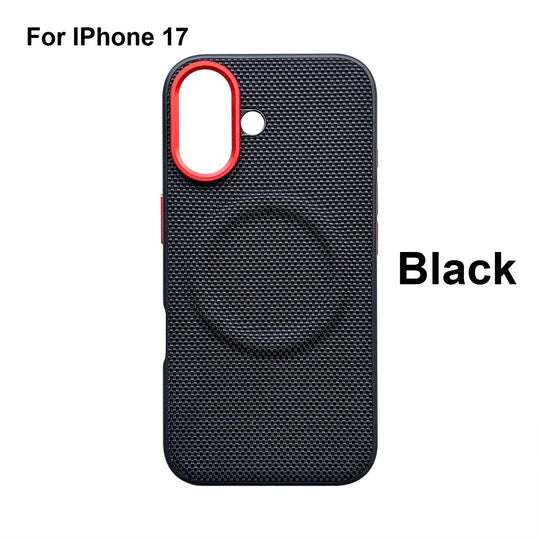 Miesten Nahkainen Puhelinkotelo iPhone 17 Pro Max 8