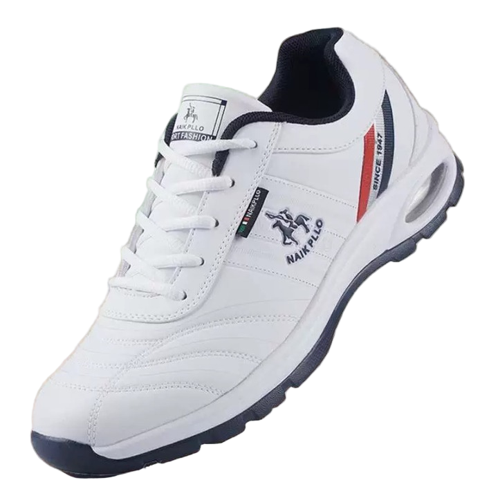 Miesten Nahkalenkkarit Tyylikkäällä Muotoilulla 0