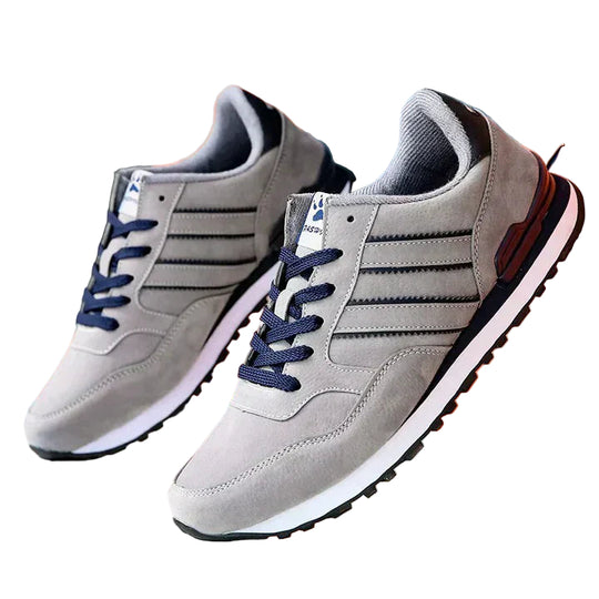 Miesten Nahkasneakers Klassinen Muotoilu 0
