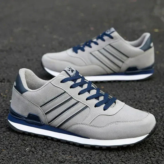 Miesten Nahkasneakers Klassinen Muotoilu 4