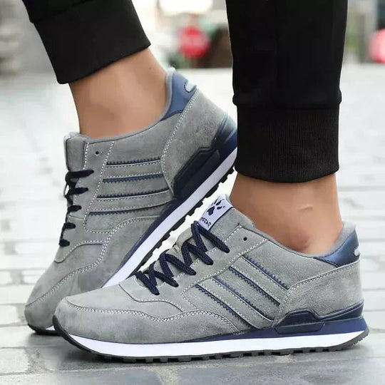 Miesten Nahkasneakers Klassinen Muotoilu 5
