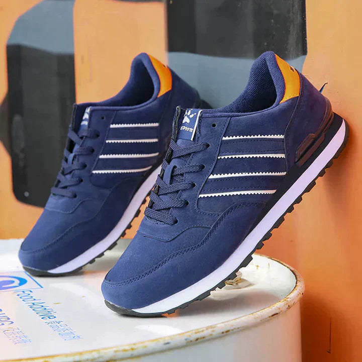 Miesten Nahkasneakers Klassinen Muotoilu 7