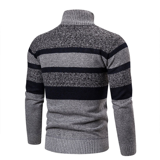 Miesten Neulecardigan Raidallinen Slim Fit Neule 3