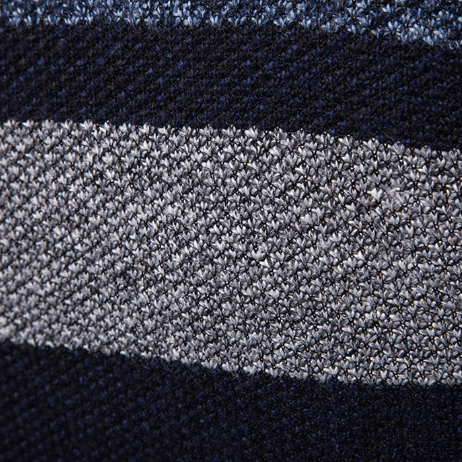 Miesten Neulecardigan Raidallinen Slim Fit Neule 7