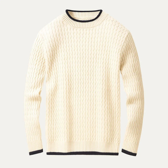 Miesten Neulepusero Pyöreäkaula 2