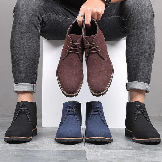 Miesten Nilkkurit Suede Nahasta 1