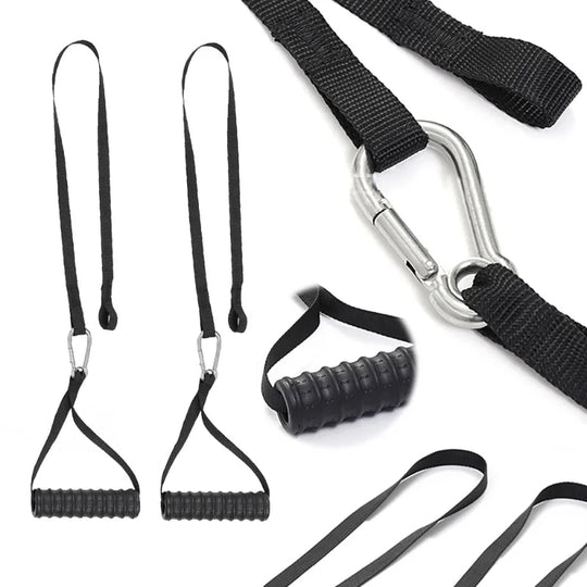 Miesten Nylon Vetoköysi Ylävartalon Harjoitteluun 4