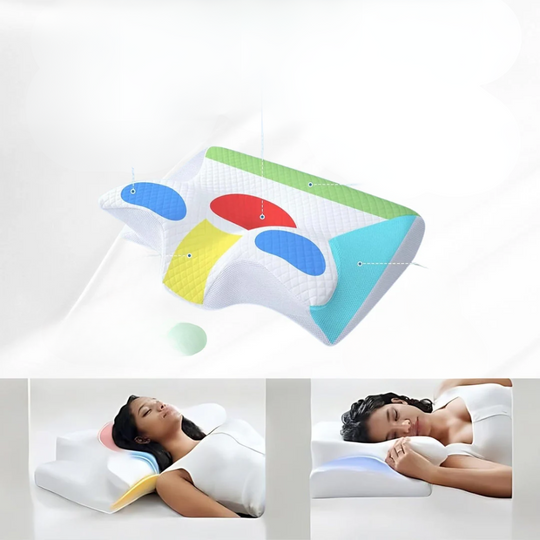 Miesten Ortopedinen Tyyny Kaulalle ja Selälle Ergonominen Tuki 2