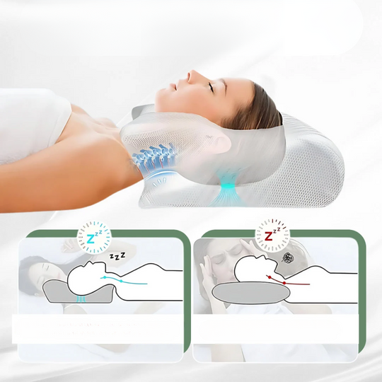 Miesten Ortopedinen Tyyny Kaulalle ja Selälle Ergonominen Tuki 3