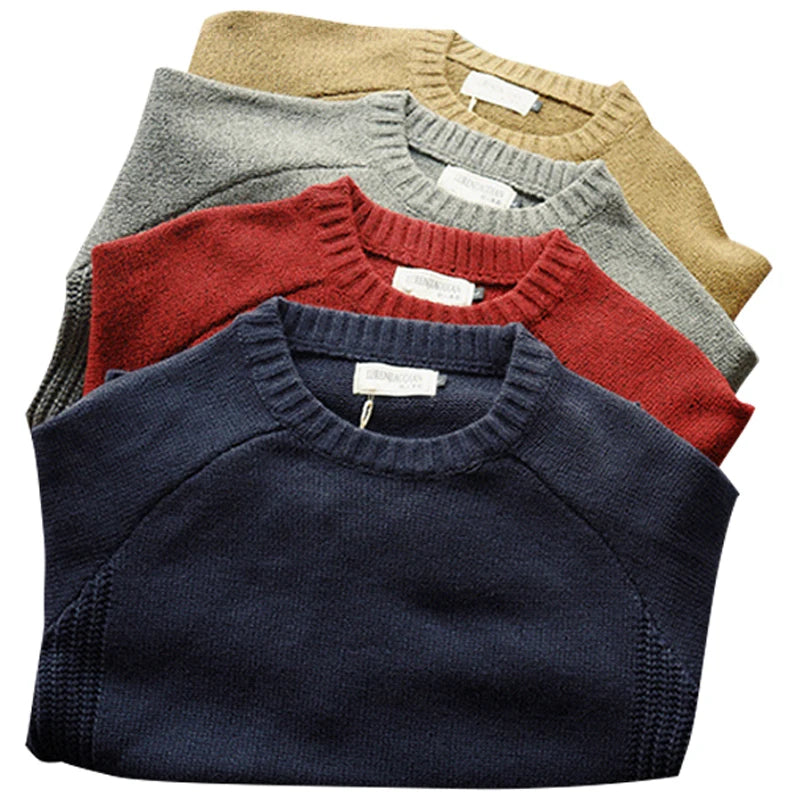 Miesten Oversize Neulepaita Korea Tyyli Akryyli 1
