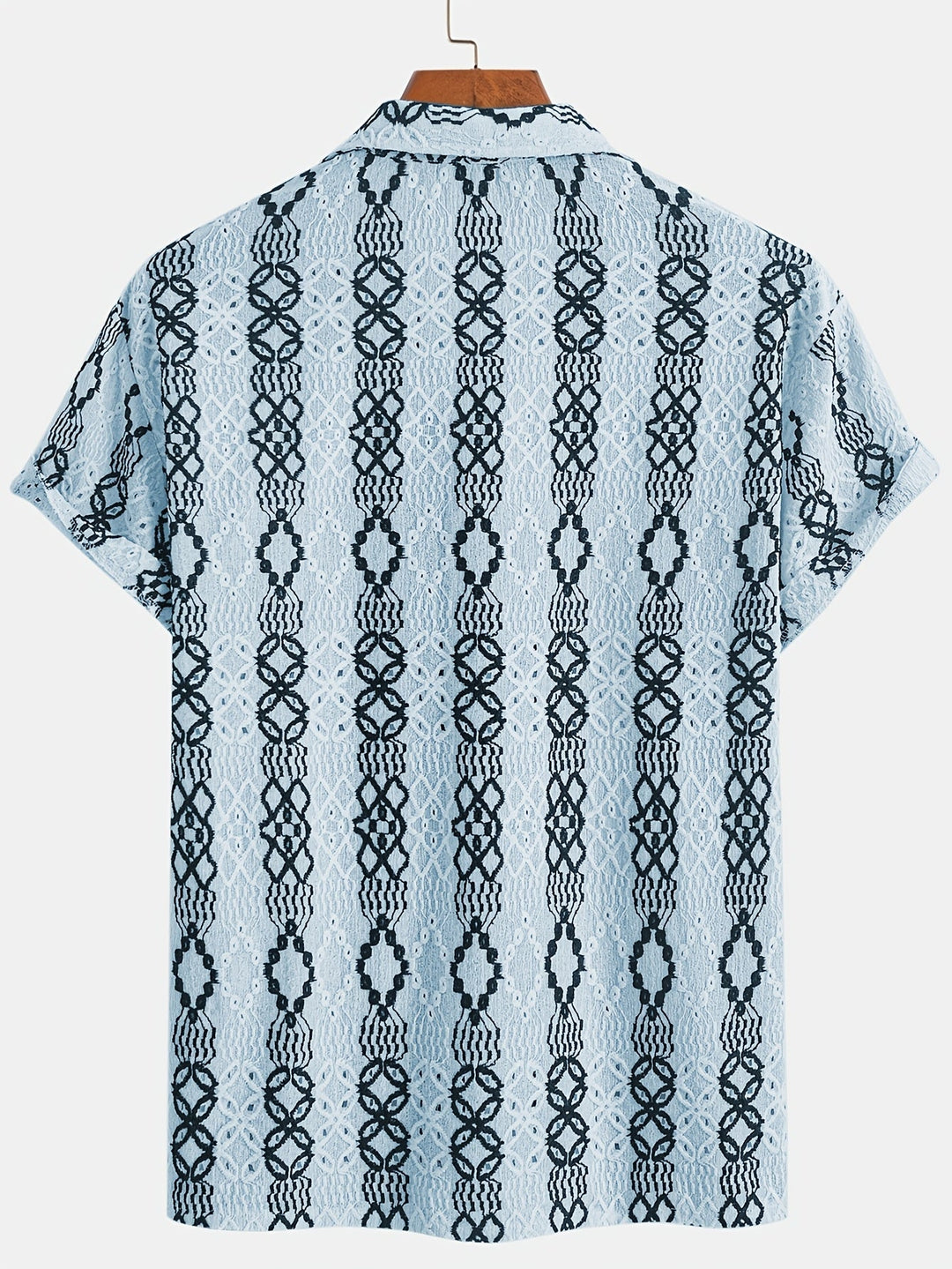 Miesten Paita Rento Lyhythihainen Klassinen Kääntämiskaulus 5