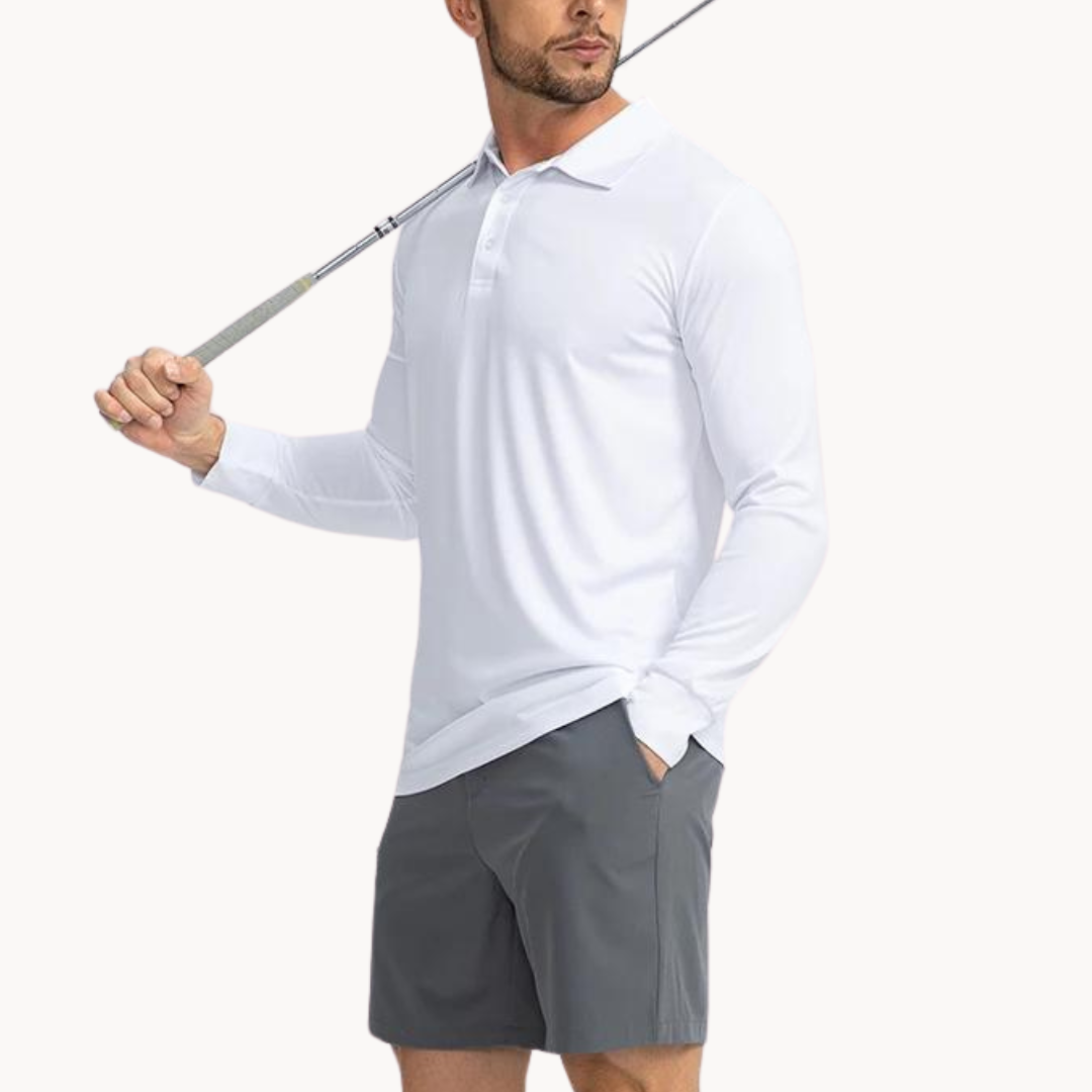 Miesten Pikeepaita Klassinen Muotoilu Hengittävä ja Kosteuden Hylkivä 6