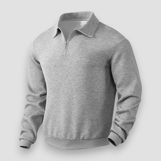 Miesten Pikétröja Vetoketjulla Sporttiseen Tyyliin 4
