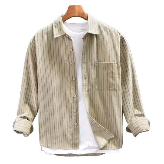 Miesten Pitkähihainen Paita Rento Tyyli 0