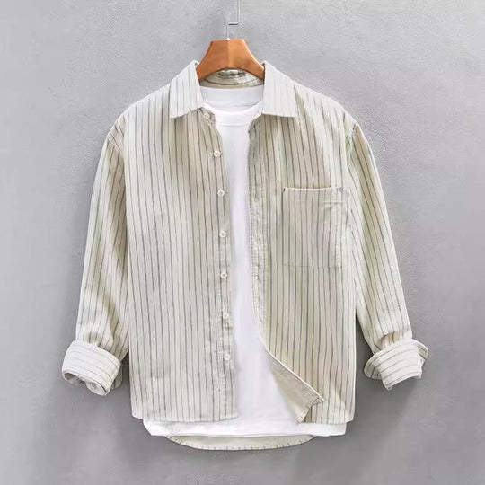 Miesten Pitkähihainen Paita Rento Tyyli 1