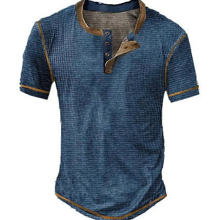 Miesten Pitkähihainen T-paita Vintage Tyylillä 1