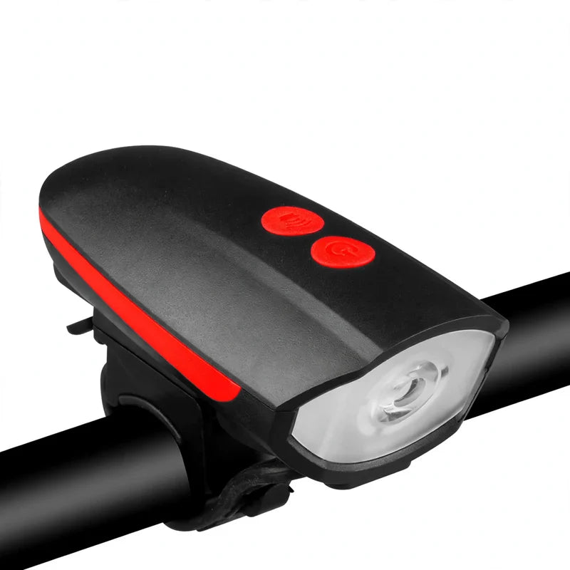 Miesten Polkupyörän Etuvalo USB-Ladattava Äänimerkillä 1