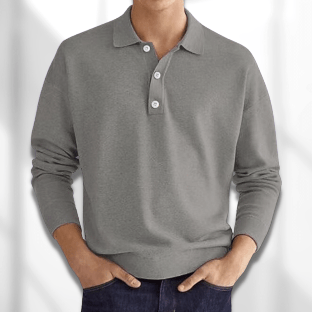 Miesten Polo Paita Moderni Design Pehmeä Kangas 3