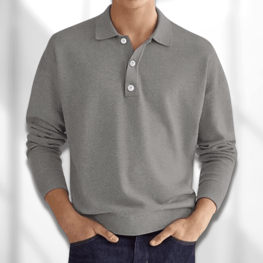Miesten Polo Paita Moderni Design Pehmeä Kangas 3