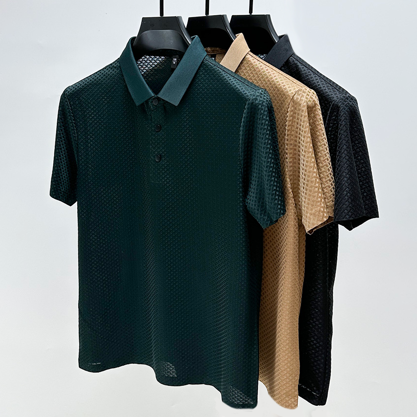 Miesten Polo Paita Premium Silkki 3
