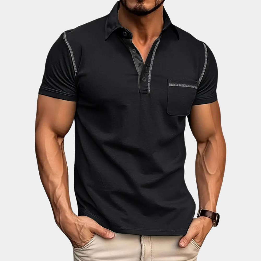 Miesten Poloshirt Tyylikäs Muotoilu 4