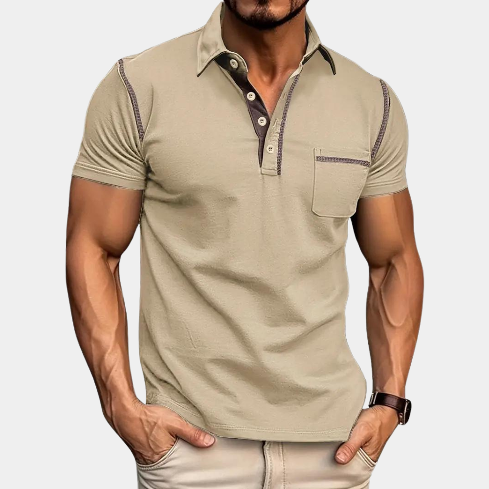 Miesten Poloshirt Tyylikäs Muotoilu 5