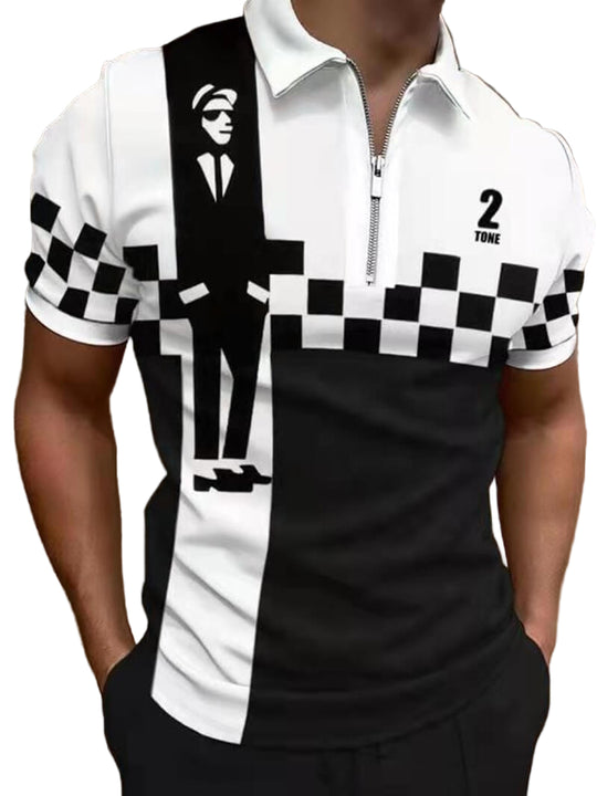 Miesten Poolopaita Käännettävällä Kauluksella 0