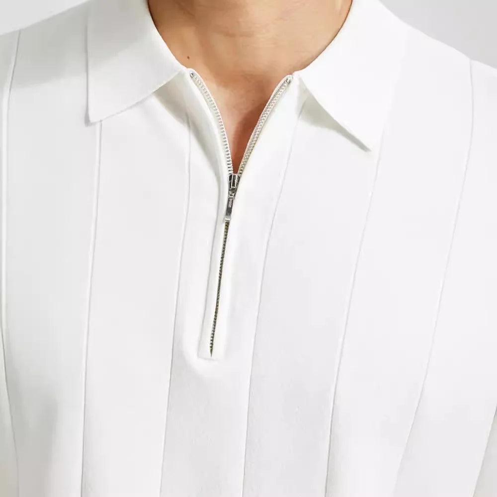 Miesten Poolopaita Rento Tyyli Kapea Istuvuus 3