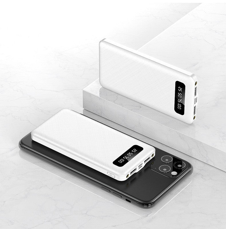 Miesten Powerbank Tehokas Kannettava Virtalähde Matkalle 66W 2