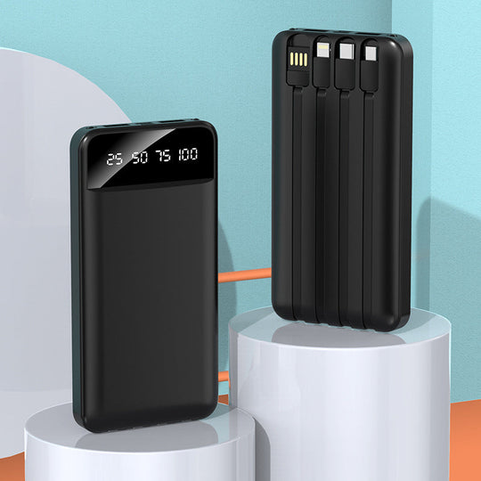 Miesten Powerbank Tehokas Kannettava Virtalähde Matkalle 66W 7
