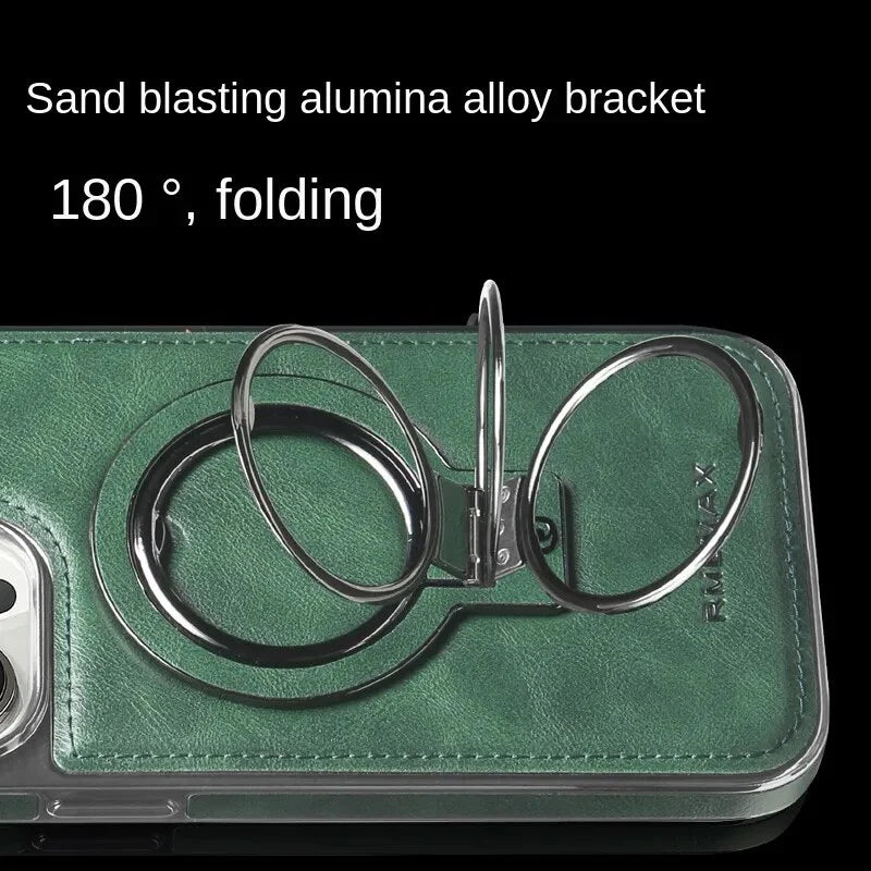 Miesten Puhelinkotelo Taittuvalla Rengasjalustalla 3