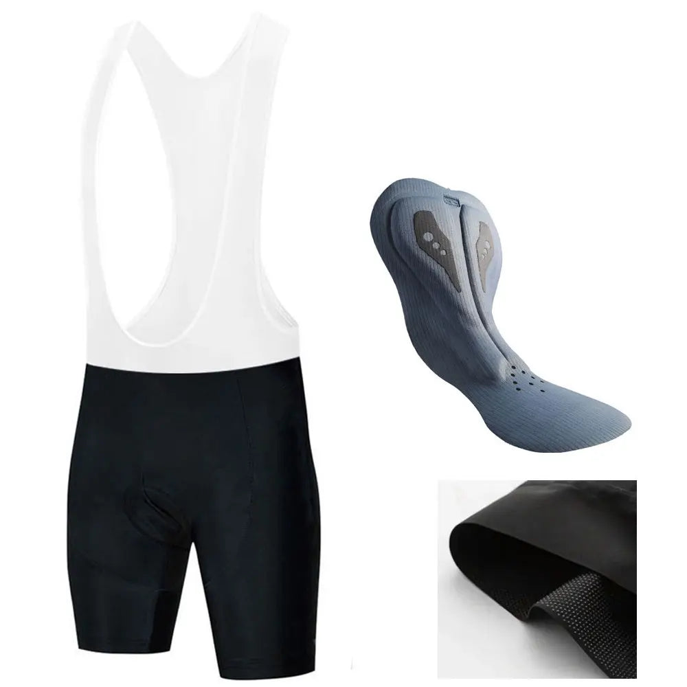 Miesten Pyöräilyhousut Padded Lycra Kesäkäyttöön 1