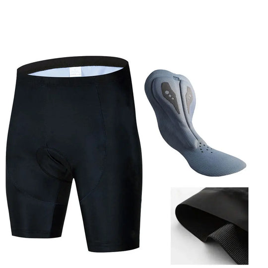 Miesten Pyöräilyhousut Padded Lycra Kesäkäyttöön 2
