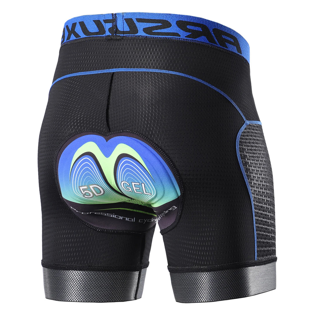 Miesten Pyöräilyshortsit 5D Geelipatjalla Nopeasti Kuivuva MTB 0