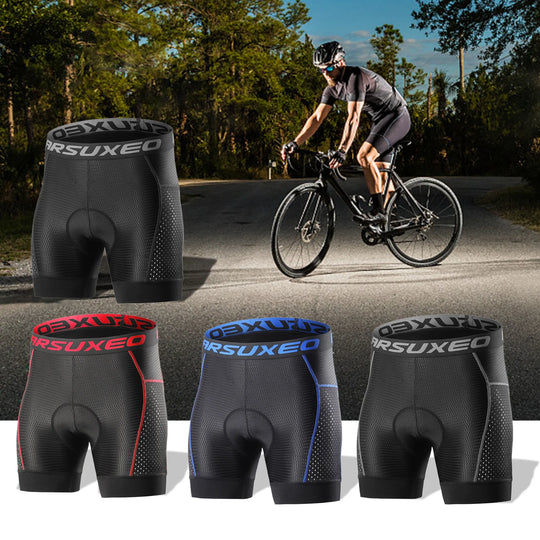 Miesten Pyöräilyshortsit 5D Geelipatjalla Nopeasti Kuivuva MTB 5