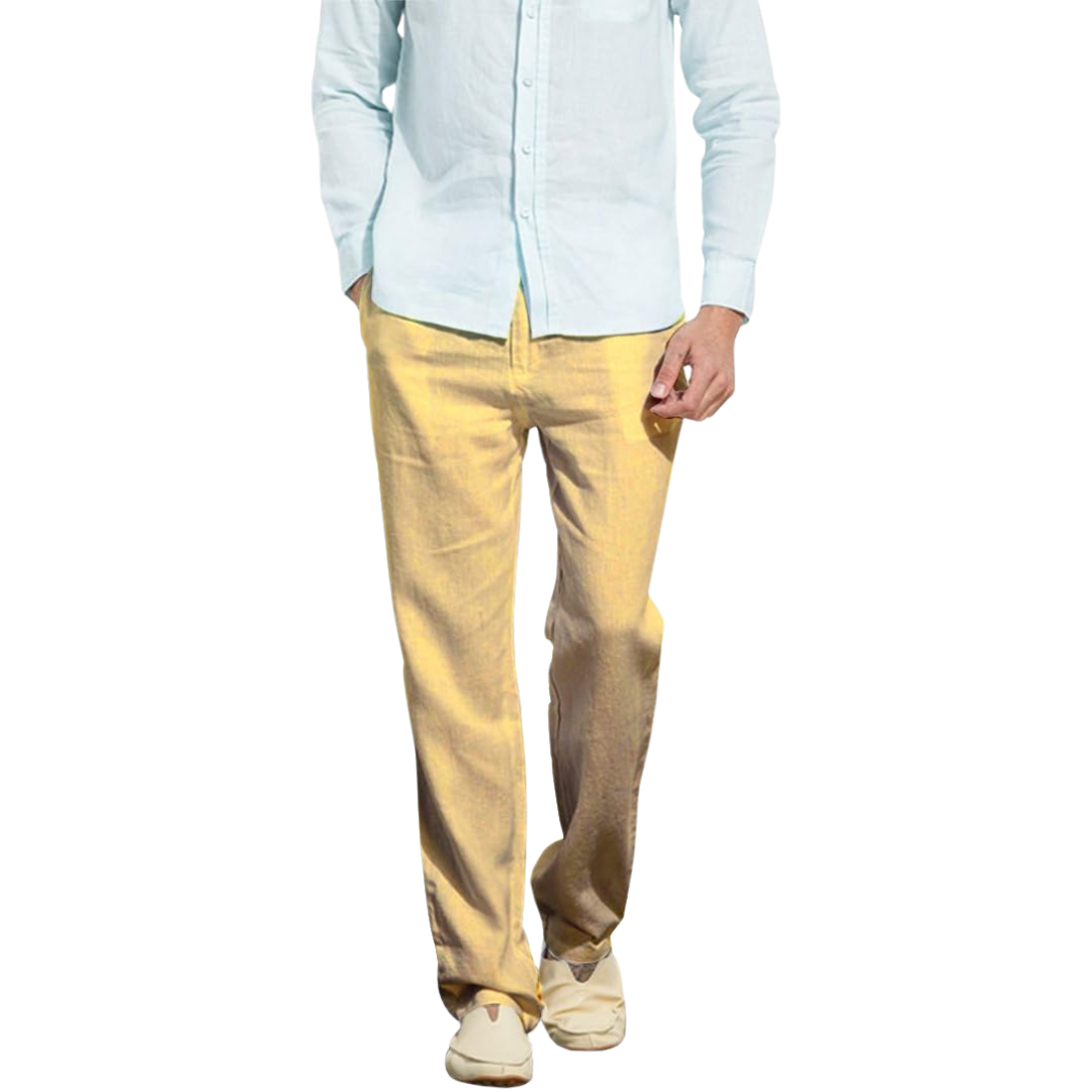 Miesten Rento Housut Kesätyyli Monikäyttöinen 1