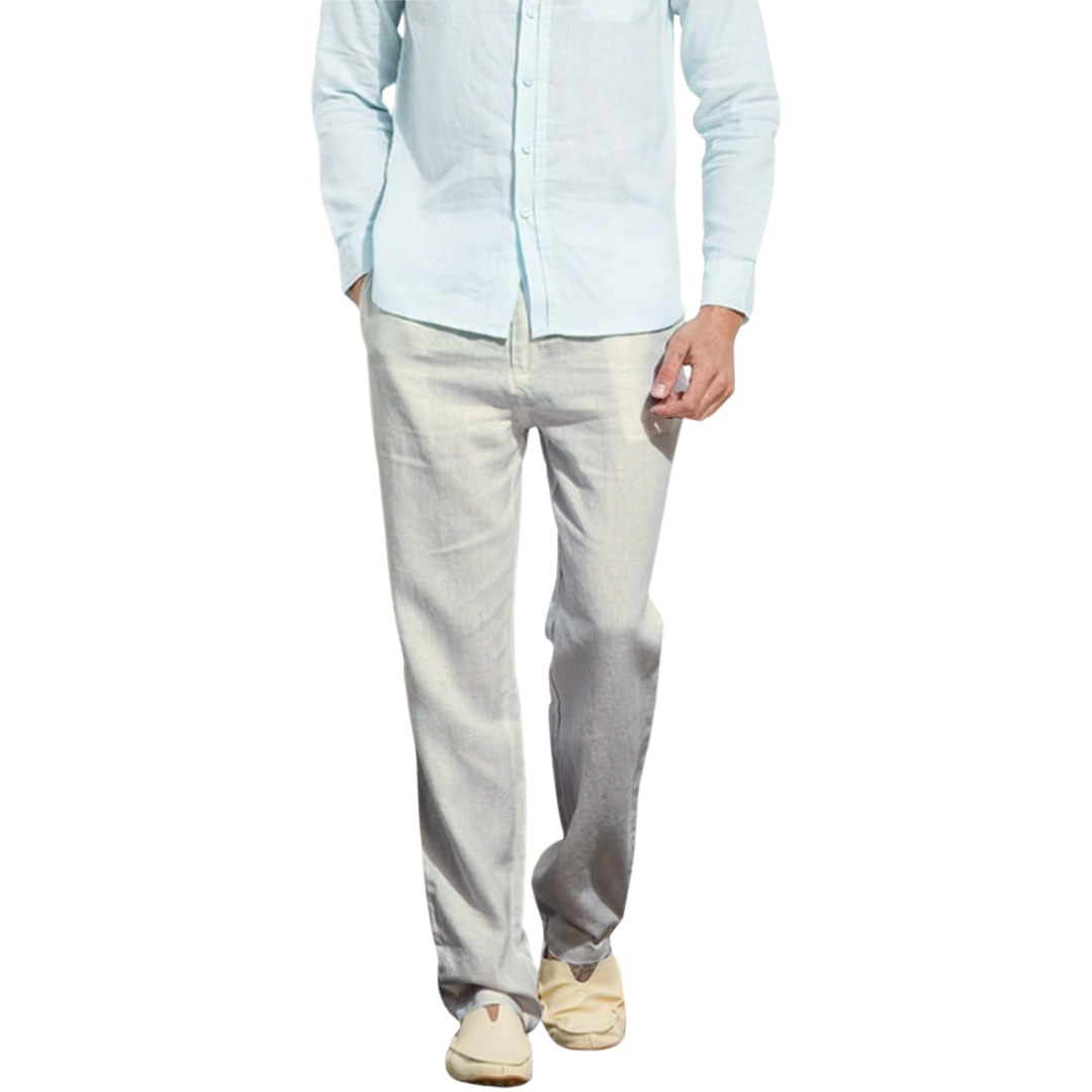 Miesten Rento Housut Kesätyyli Monikäyttöinen 3