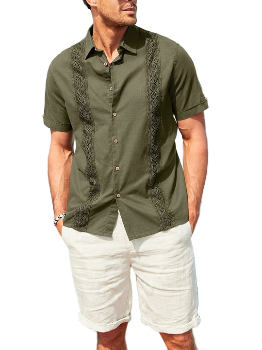 Miesten Rento Paita Lyhythihainen 0