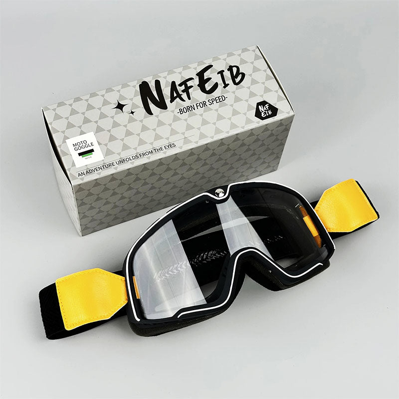 Miesten Retro Moottoripyörälasit 12