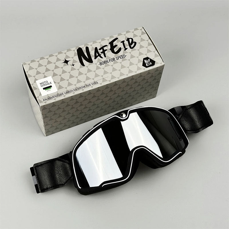 Miesten Retro Moottoripyörälasit 15