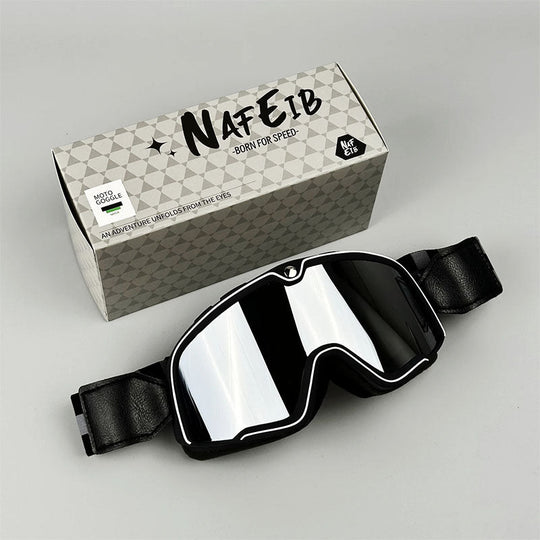 Miesten Retro Moottoripyörälasit 15