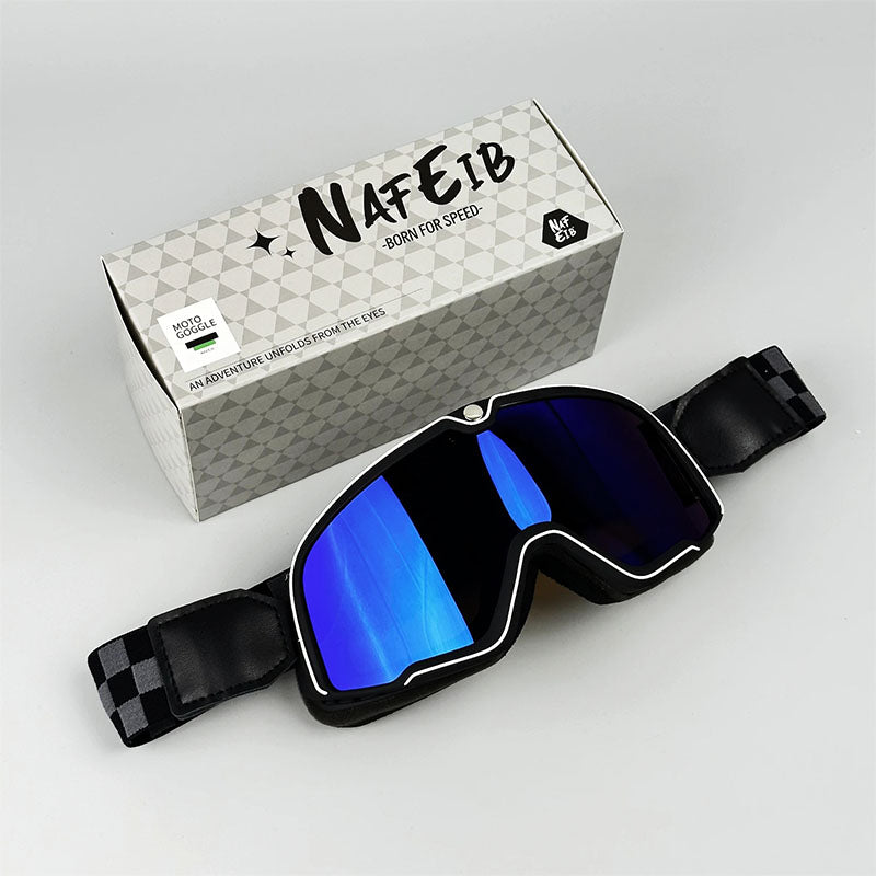 Miesten Retro Moottoripyörälasit 9