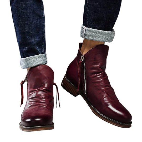 Miesten Saappaat Vapaa-aikaan Mukavalla Istuvuudella 0