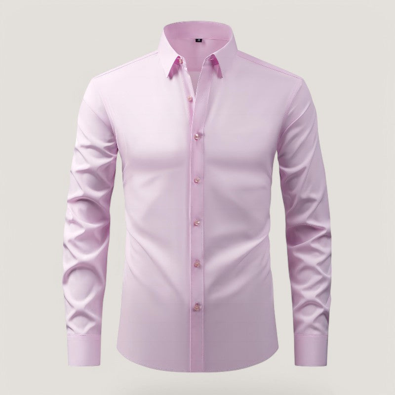 Miesten Slim-Fit Kauluspaita Elastinen Materiaali 1