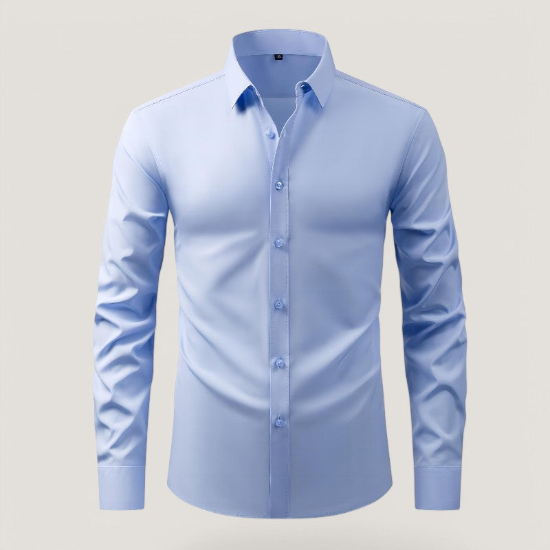 Miesten Slim-Fit Kauluspaita Elastinen Materiaali 2