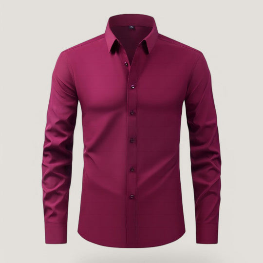 Miesten Slim-Fit Kauluspaita Elastinen Materiaali 3