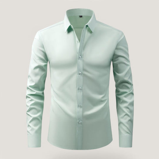 Miesten Slim-Fit Kauluspaita Elastinen Materiaali 4